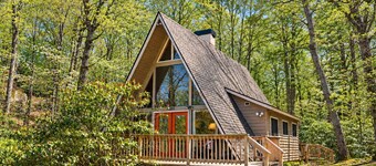 Blowing Rock Cabin on Relaxing Mountain Stream
