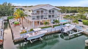 Exterior - Key Largo Ocean Shore Villa 1 with pool & boat slip (Key Largo)