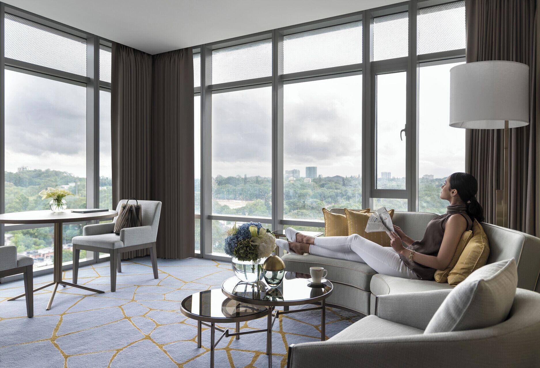 four seasons, suite, corner | view from room