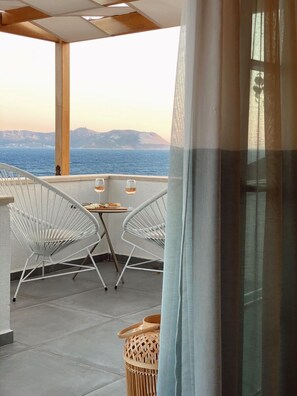 Loft, Terrace, Sea View | Terrace/patio - Luvi Kaş Otel - Adults Only (Kas)