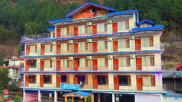 Fassade der Unterkunft