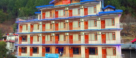 Voorkant van accommodatie