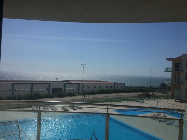 Apartment, 1 Schlafzimmer, Meerblick | Ausblick vom Zimmer