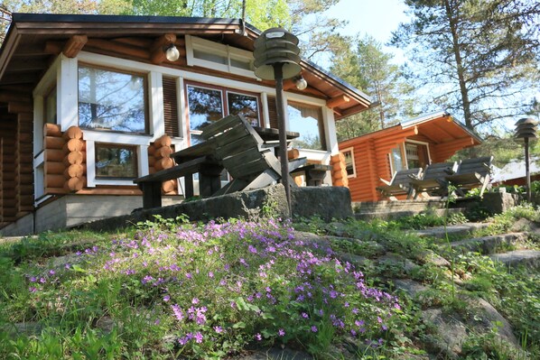 Cabin, 1 Bedroom, Sauna | Cots/infant beds, rollaway beds