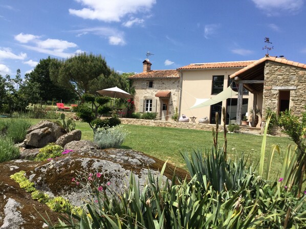 Voorkant van accommodatie