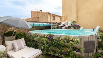 Piscine extérieure (ouverte en saison), piscine sur le toit