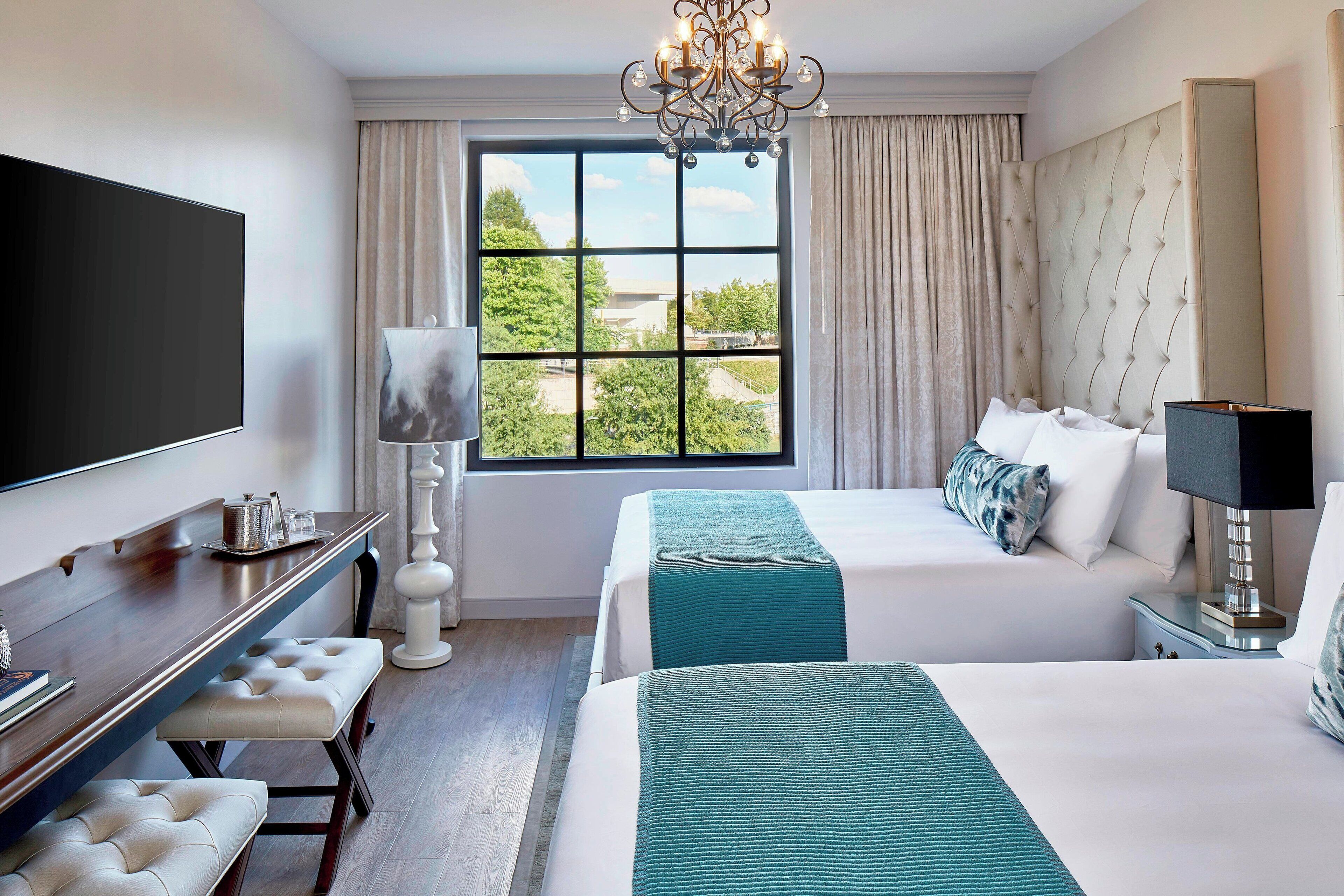 Room, 2 Queen Beds | Frette Italian sheets, premium bedding, minibar, in-room safe