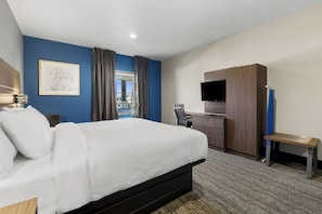 Egyptian cotton sheets, premium bedding, down duvets, Tempur-Pedic beds