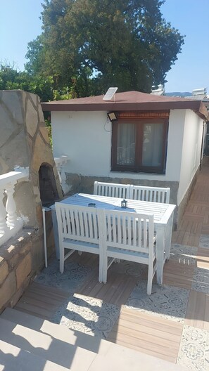 Basic-Apartment | Terrasse/Patio