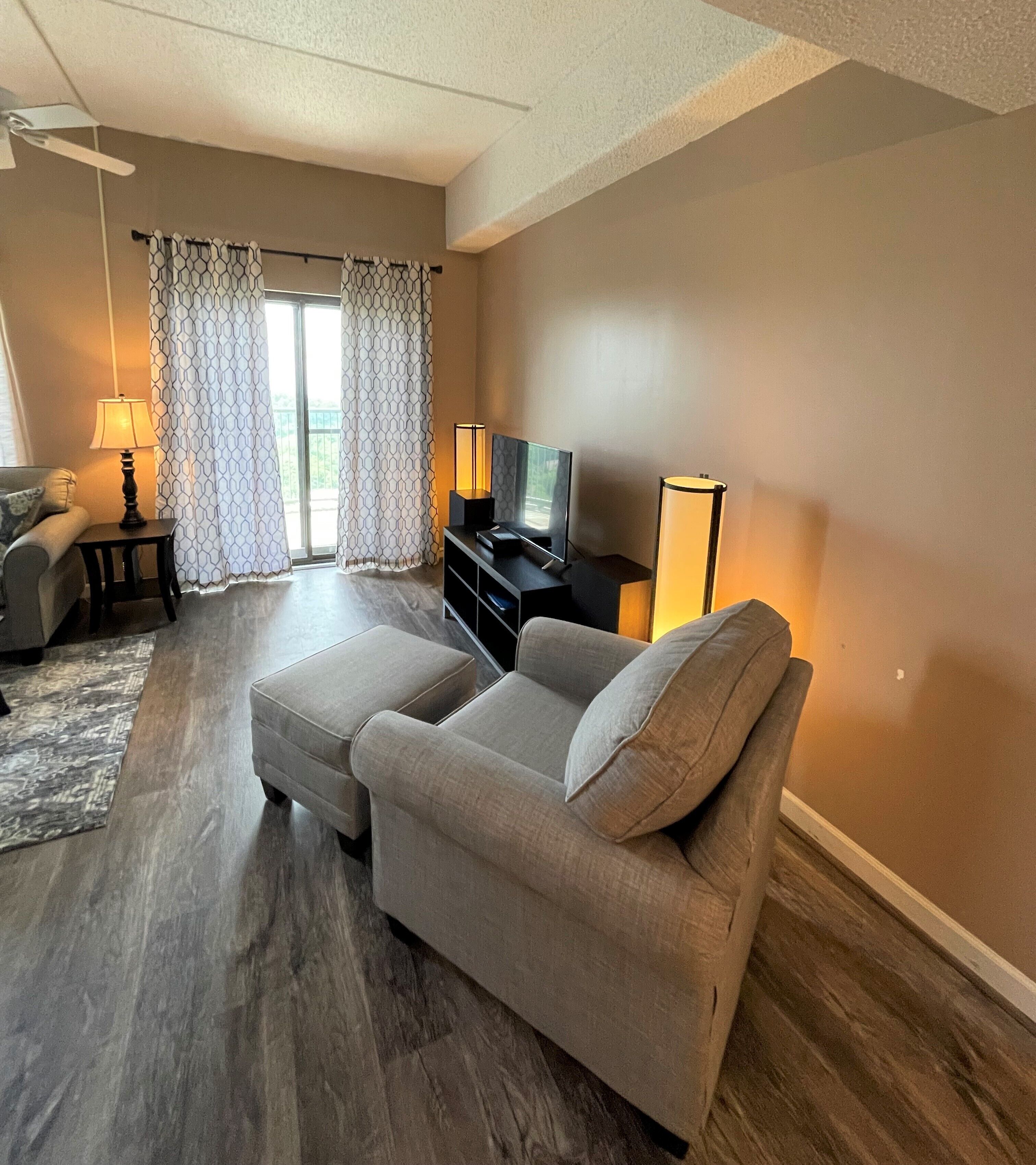 Sugar Top 2805 on 8th floor features slope views. Rented by Sugar Mtn Lodging