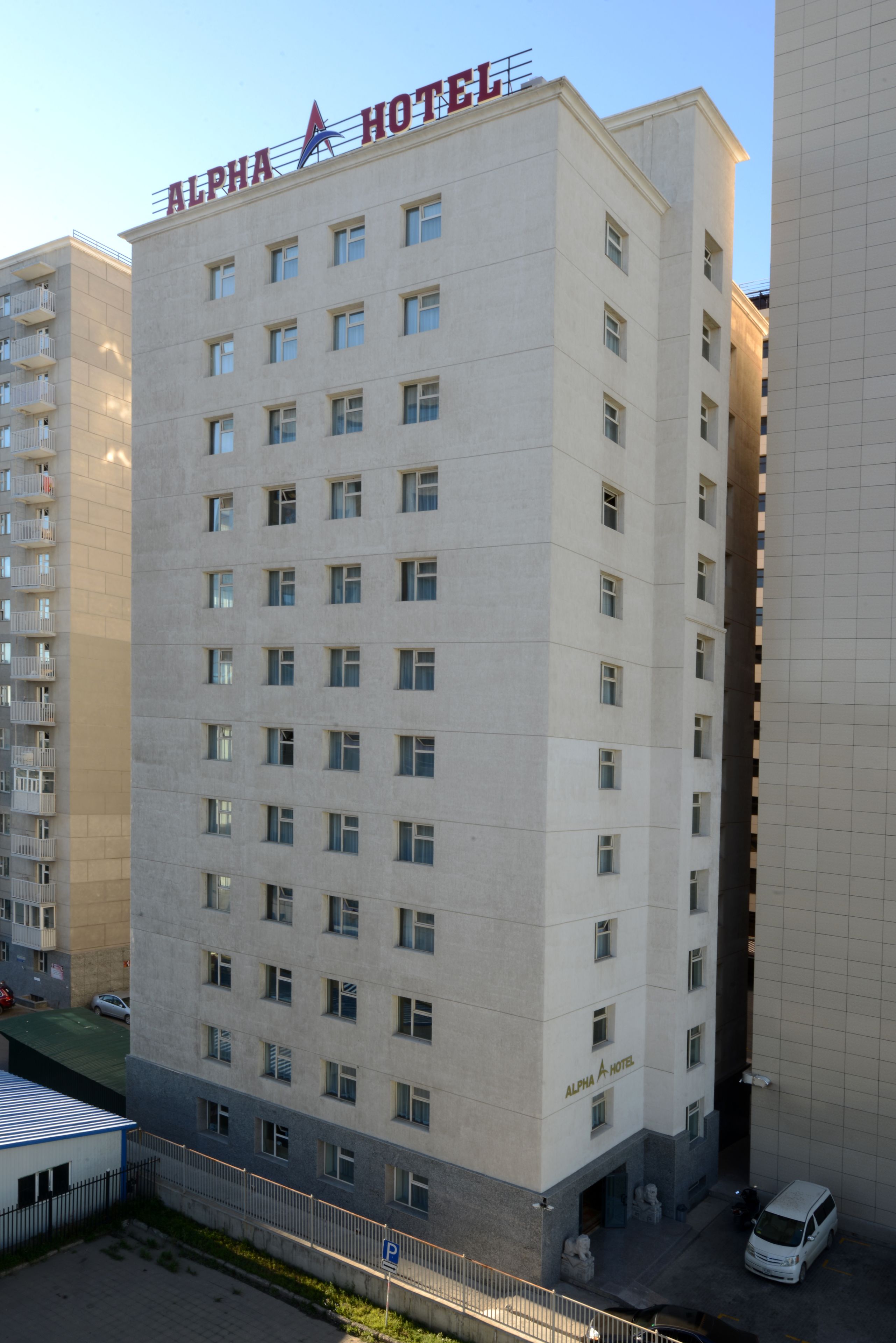 Entrée de l’hébergement