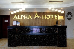 Check-in/check-out kiosk - Alpha hotel Mongolia (Ulaanbaatar)