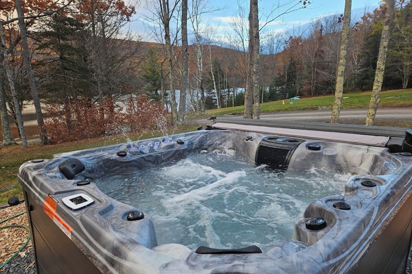 Bain à remous extérieur