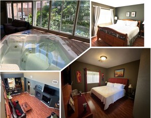 3 habitaciones, tabla de planchar con plancha, wifi y ropa de cama 