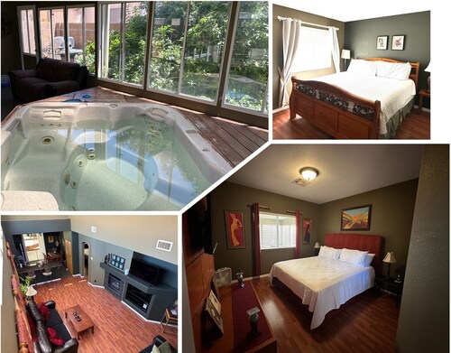 INDOOR HOTTUB! Walking Distance to South Point Casino!