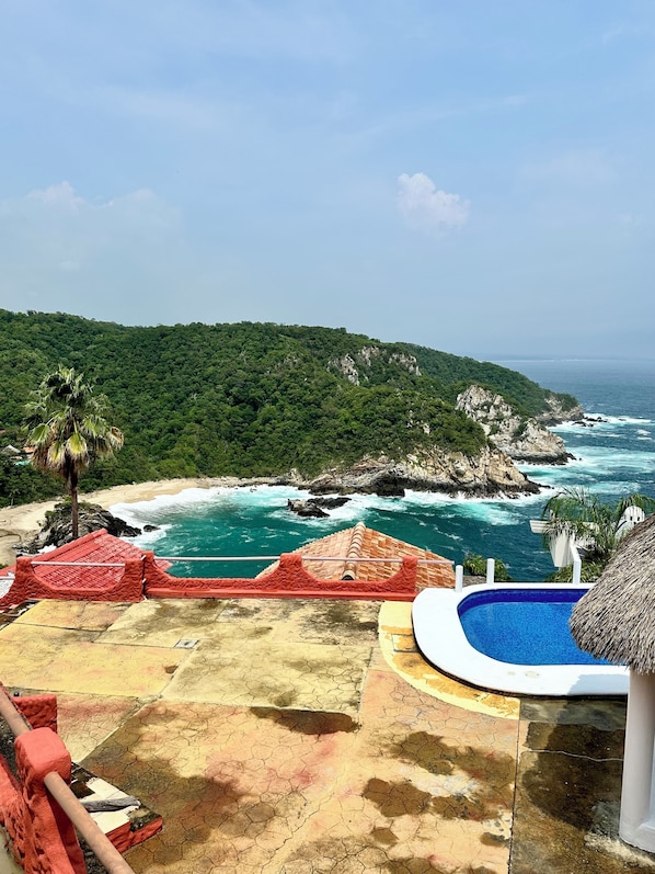 Property grounds - ¡Bungalow/ Alberca/ 6 Playas/ 2 kayak/Starlink WiFi 224 mbps/ Increíbles vistas! (Puerto Angel)