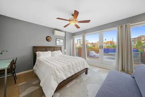 4 habitaciones, escritorio, tabla de planchar con plancha y wifi gratis 