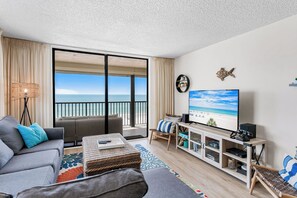 TV, DVD player - Gulf Front Corner Balcony - Sand Castle III 501 (Indian Shores)