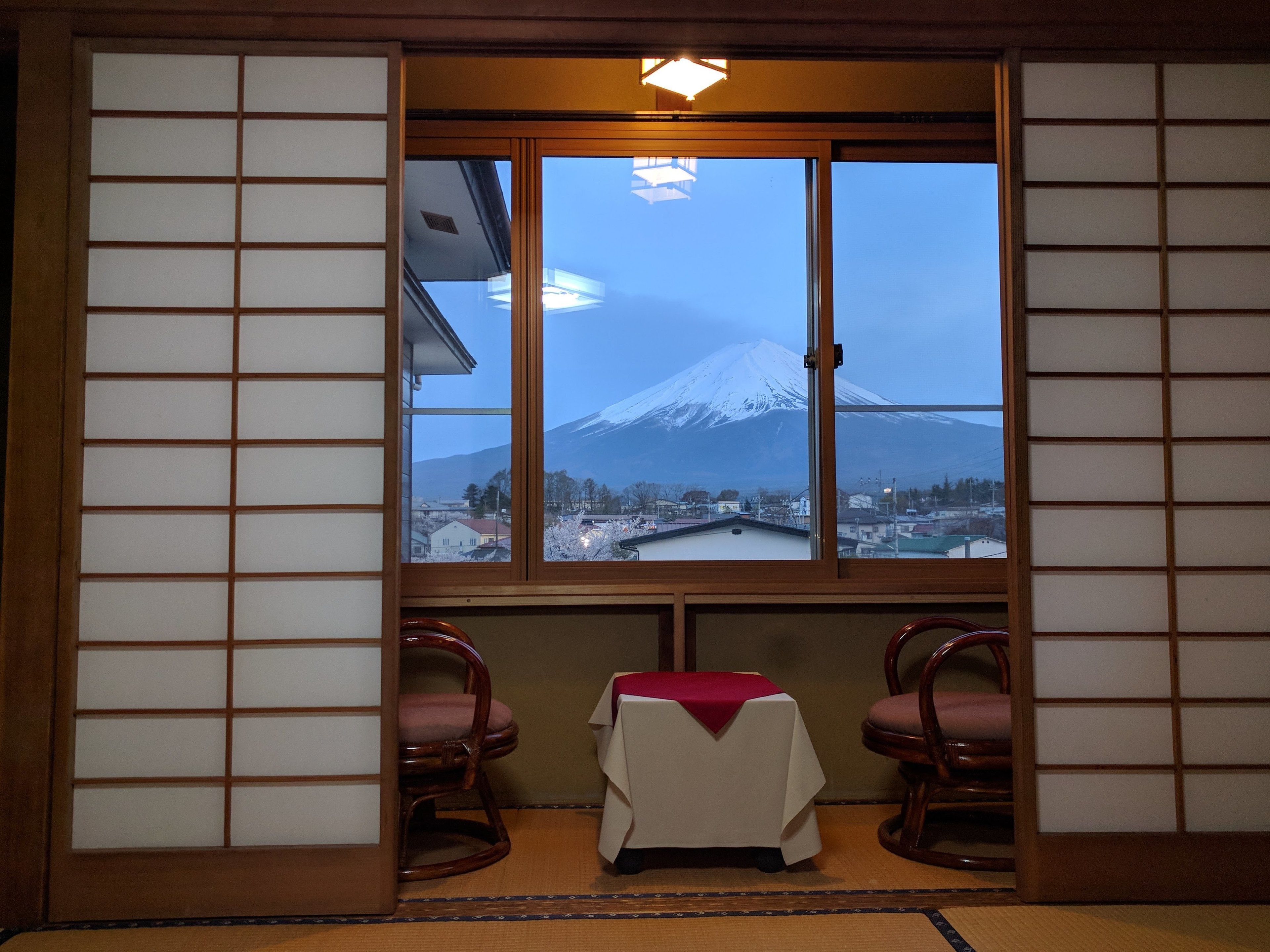 Habitación tradicional (Japanese Style, Mt. Fuji View) | Vista desde la habitación