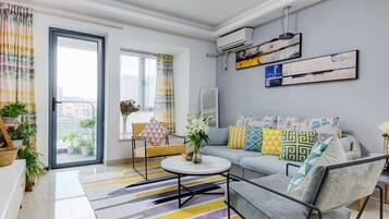 Classic-Zimmer, 3 Schlafzimmer | Wohnzimmer | Flachbildfernseher