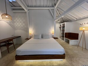 Family Villa, 3 Bedrooms, Private Pool | Bed sheets - Omah Gili Hotel (Gili Air)