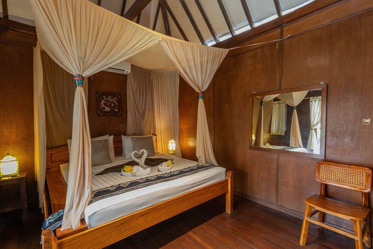 Standaard bungalow | 1 slaapkamer, beddengoed