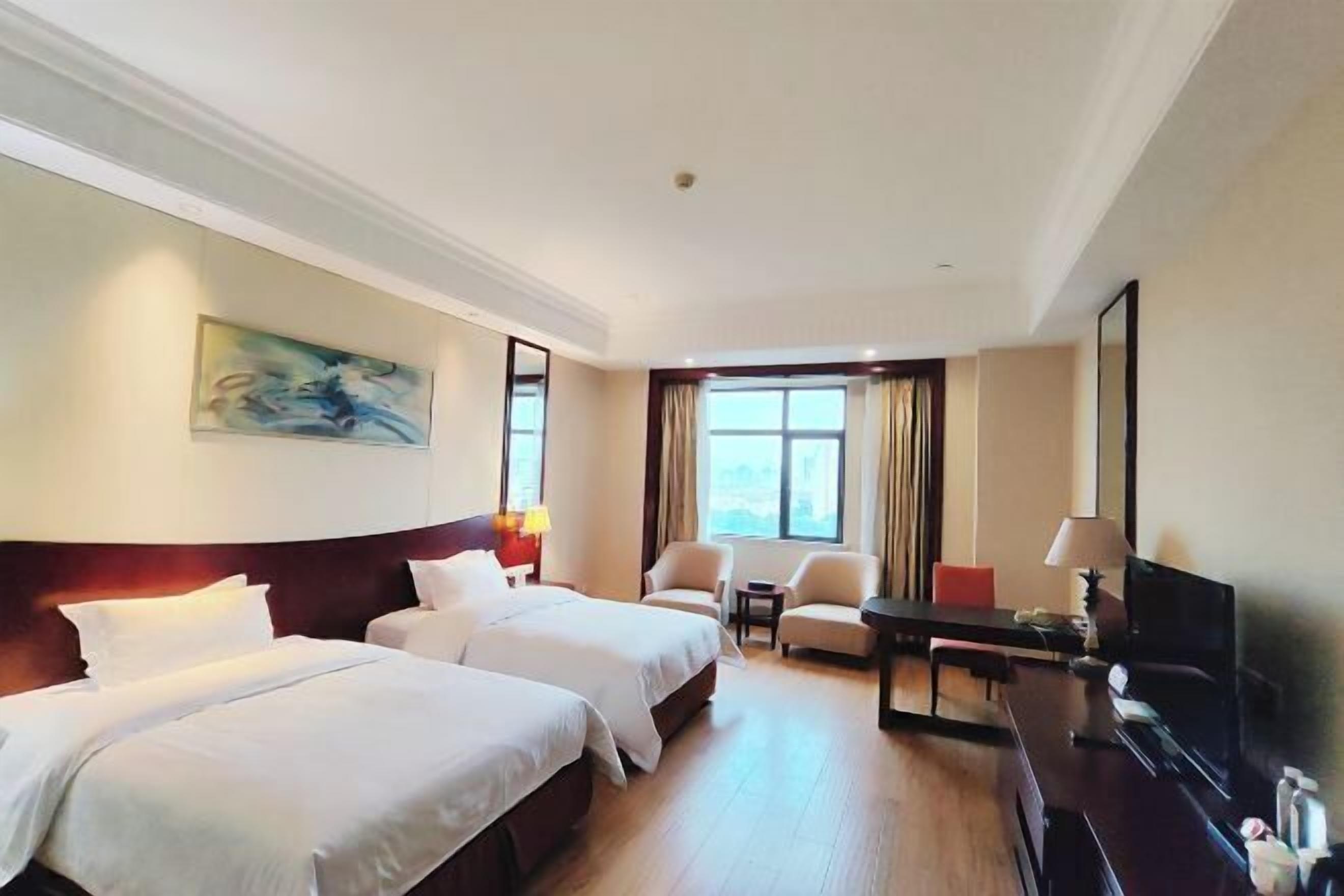 Minibar, in-room safe, desk, blackout curtains