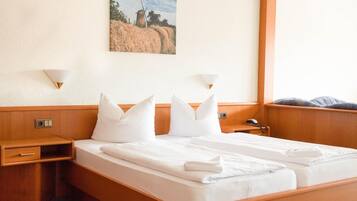 Free wired internet, bed sheets