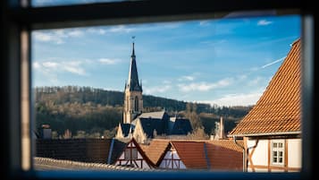 Classic-Doppelzimmer, eigenes Bad | Blick von der Unterkunft