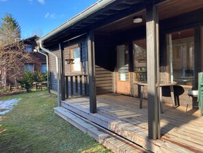 Terrace/patio - Fireplace House 30 59 - Waldsee Feriendienst (Clausthal-Zellerfeld)