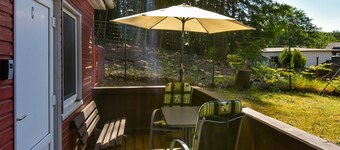 Holiday Bungalow D - holiday bungalows on the edge of the beech forest in the Baltic Sea resort of Sellin