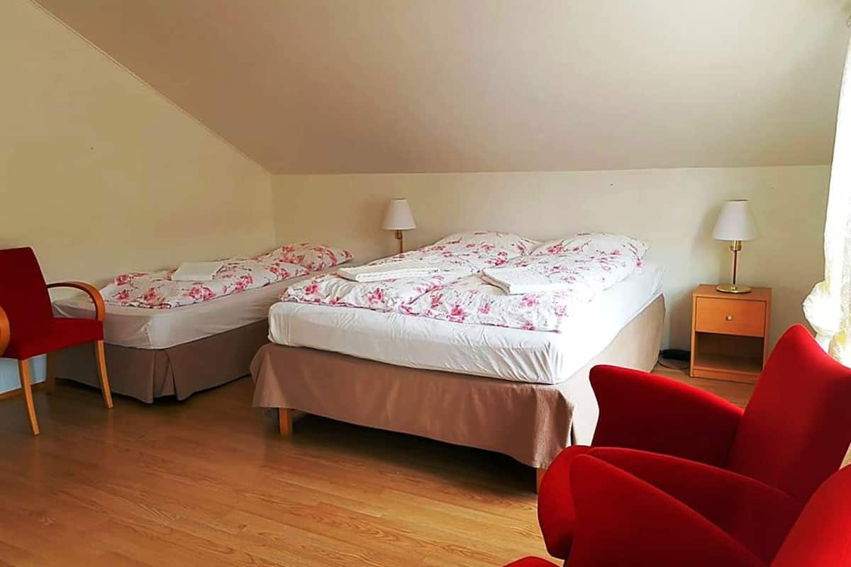 Chambre Ăconomique, salle de bains commune