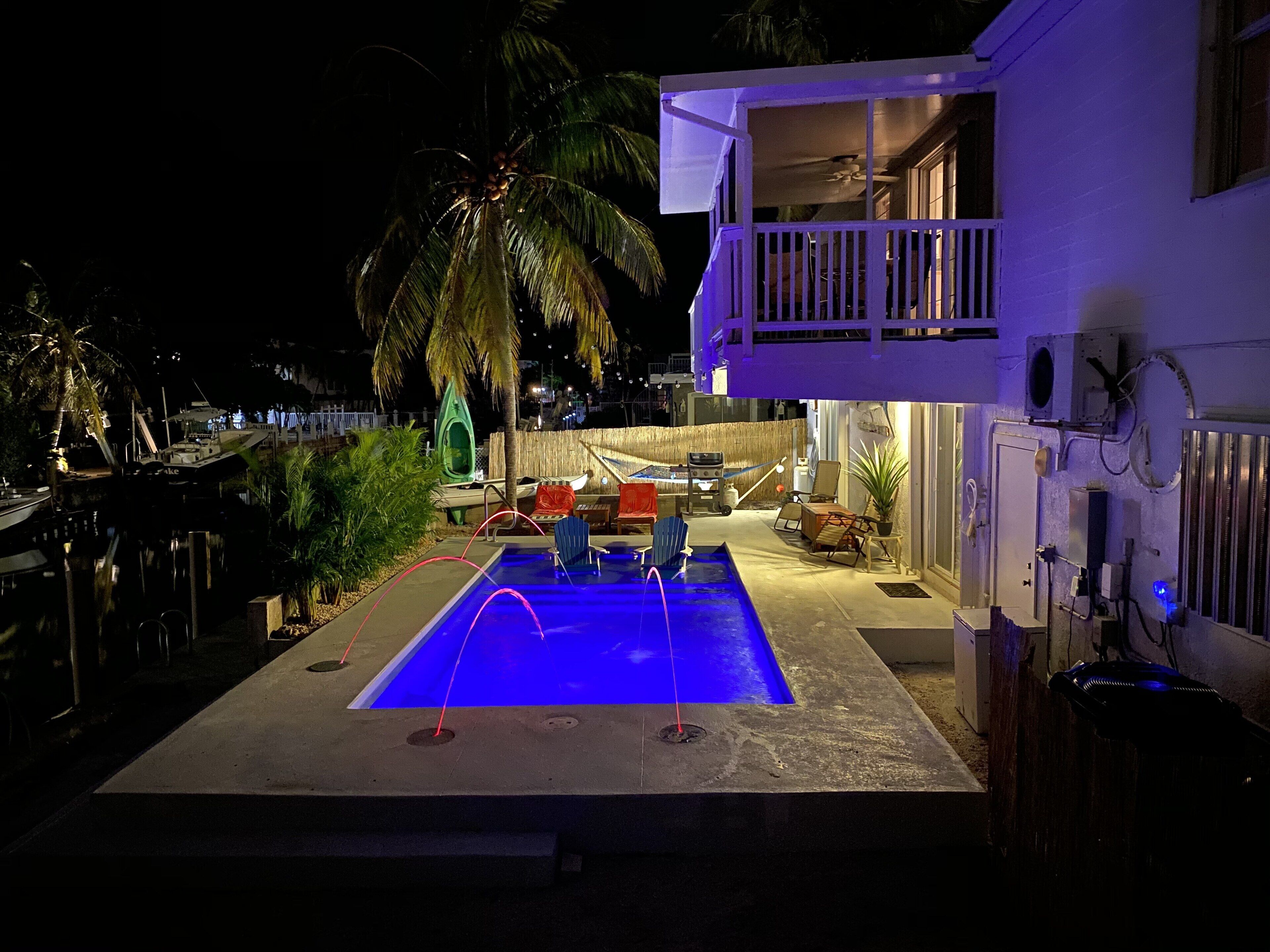 Spacious Waterfront Home on a Direct Ocean Access Canal with a Chilled Pool