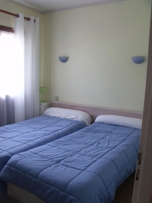 Individually decorated, individually furnished, iron/ironing board