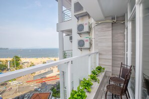 Apartment, 2 Schlafzimmer | Balkon