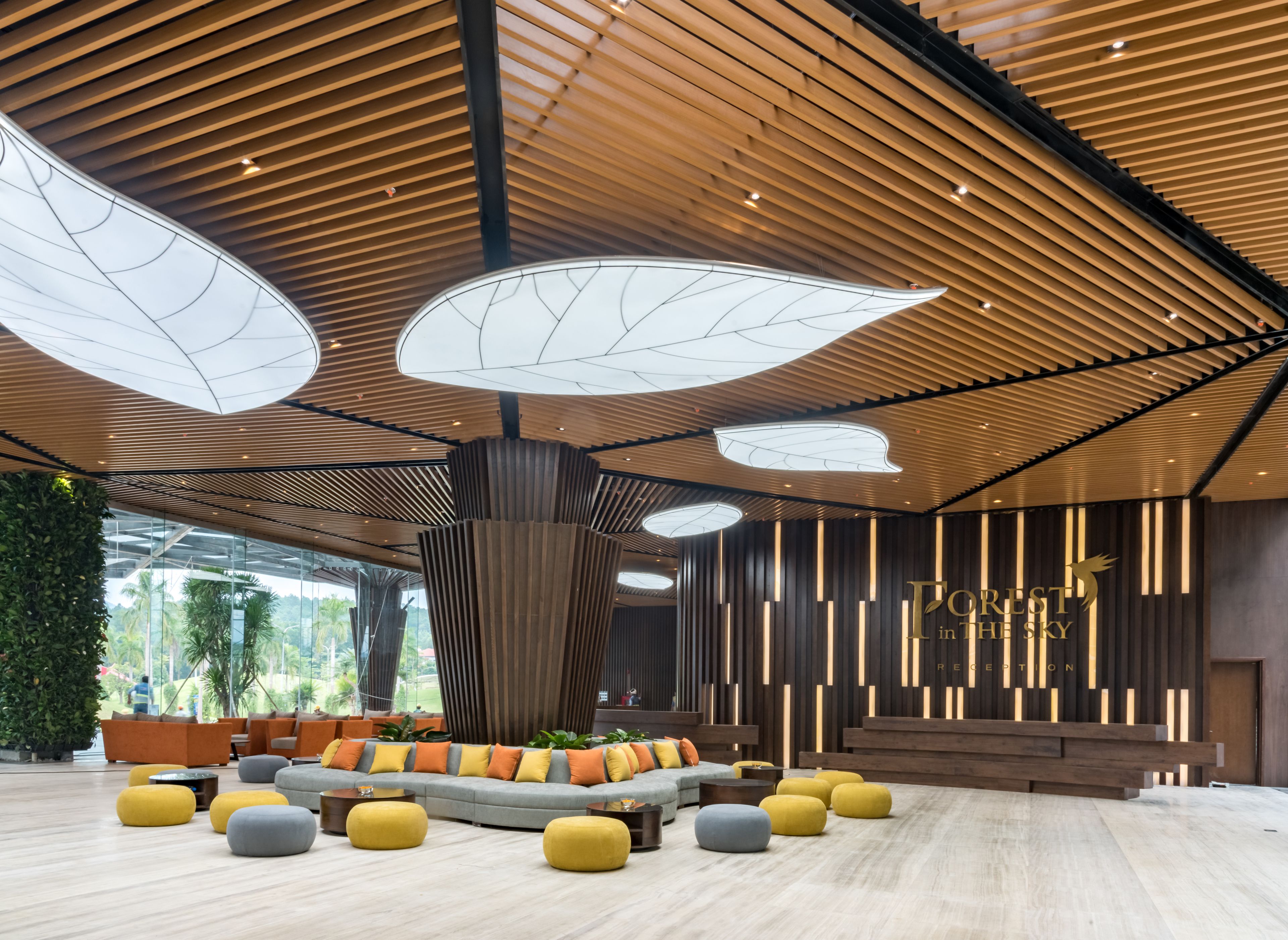 Khu tiếp khách ở sảnh