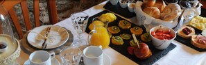 Daily local cuisine breakfast (EUR 10 per person)
