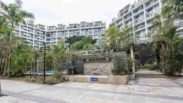 Fassade der Unterkunft