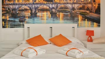 1 chambre, literie de qualité supérieure, couette en duvet d'oie, bureau