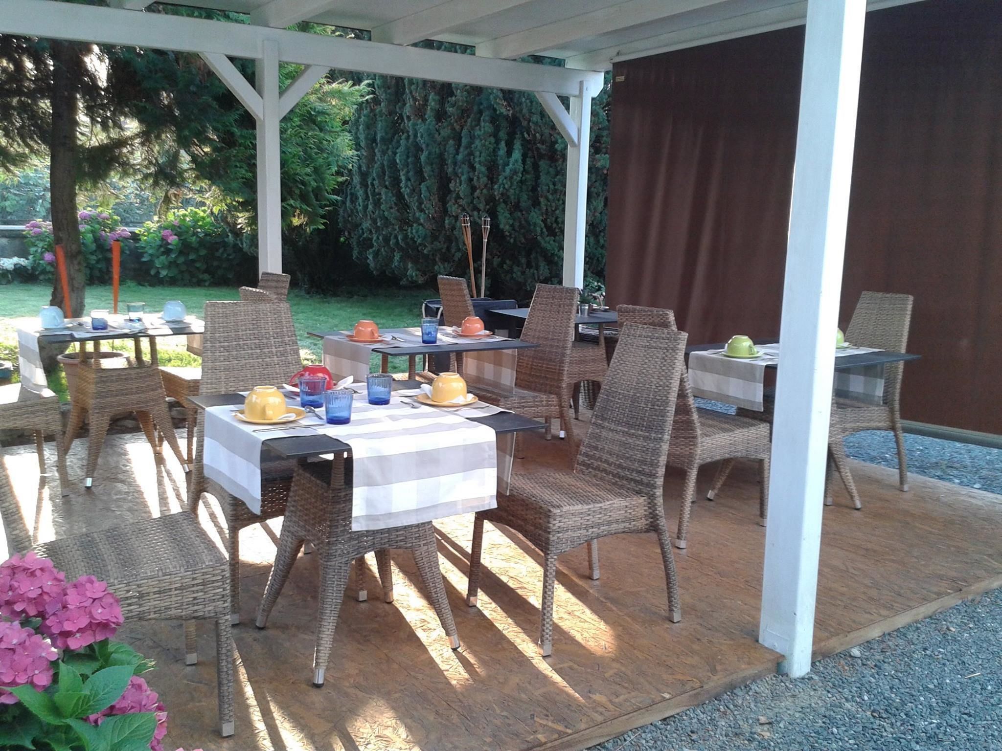 Blick von der Unterkunft