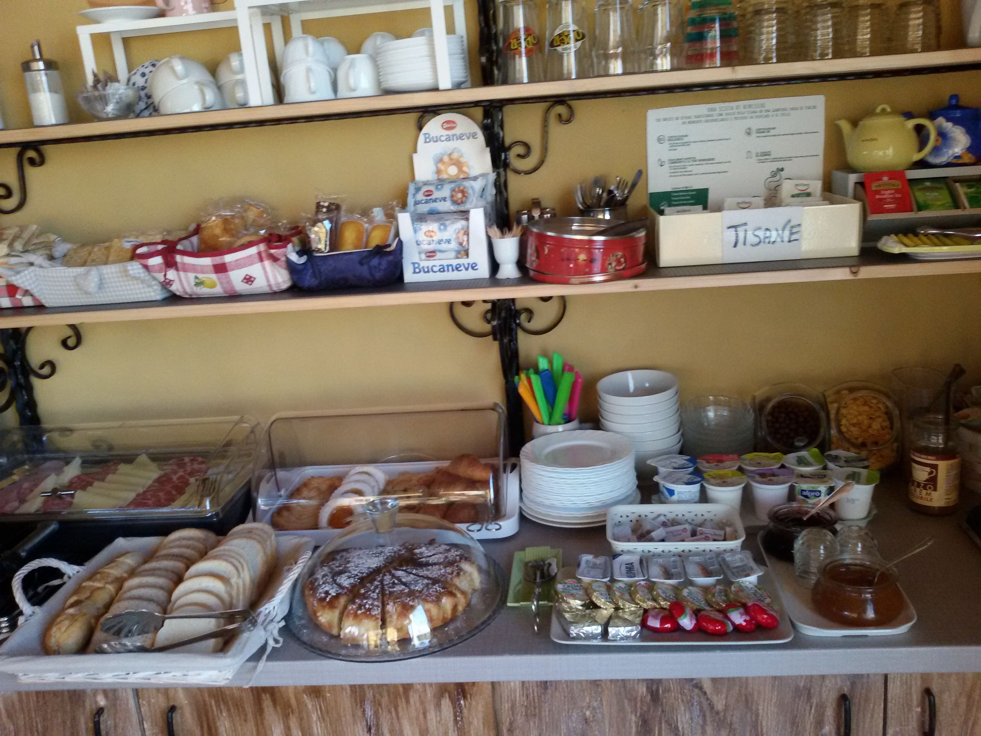 Petit déjeuner buffet compris tous les jours