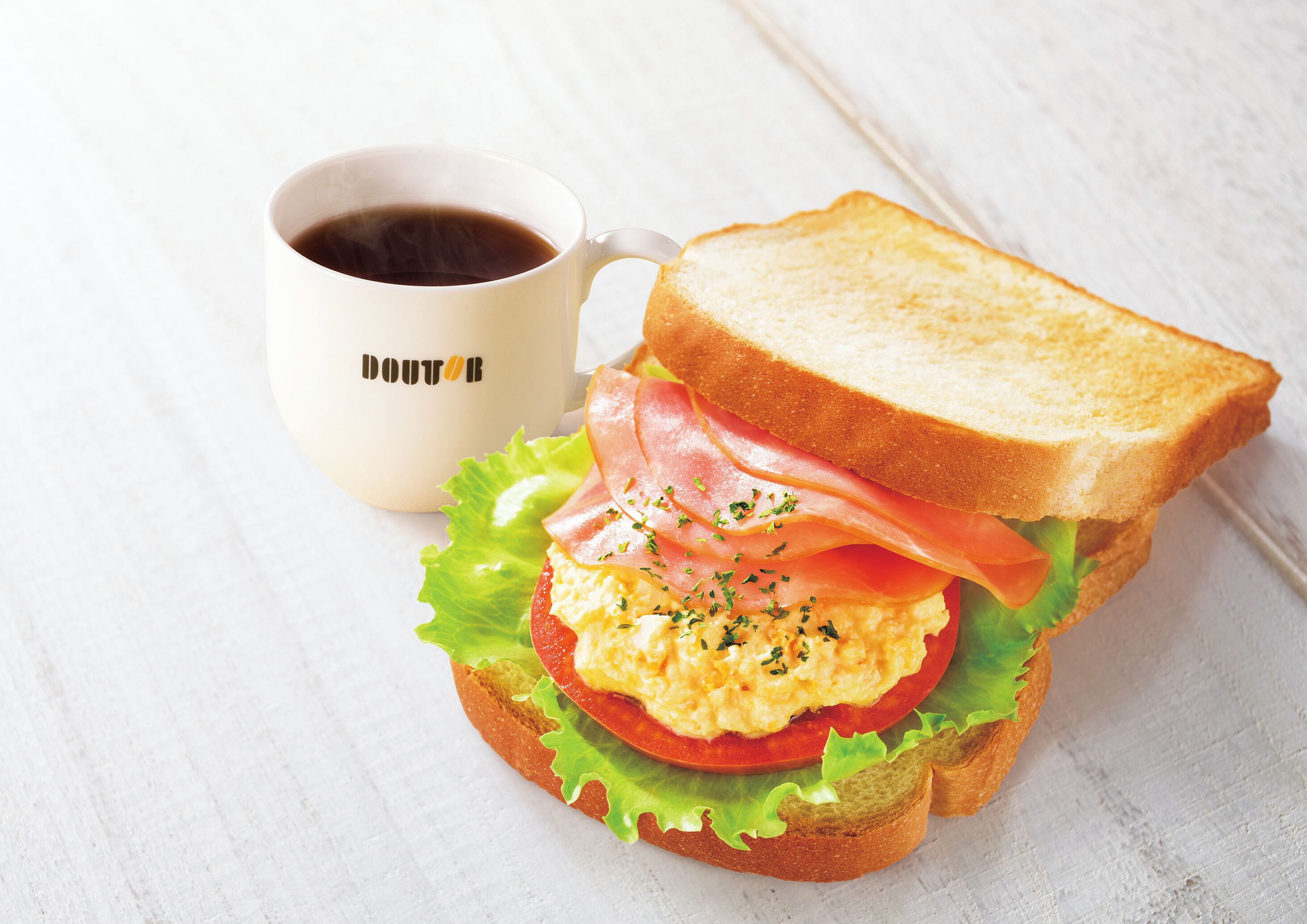 daily english breakfast (jpy 450 per person)