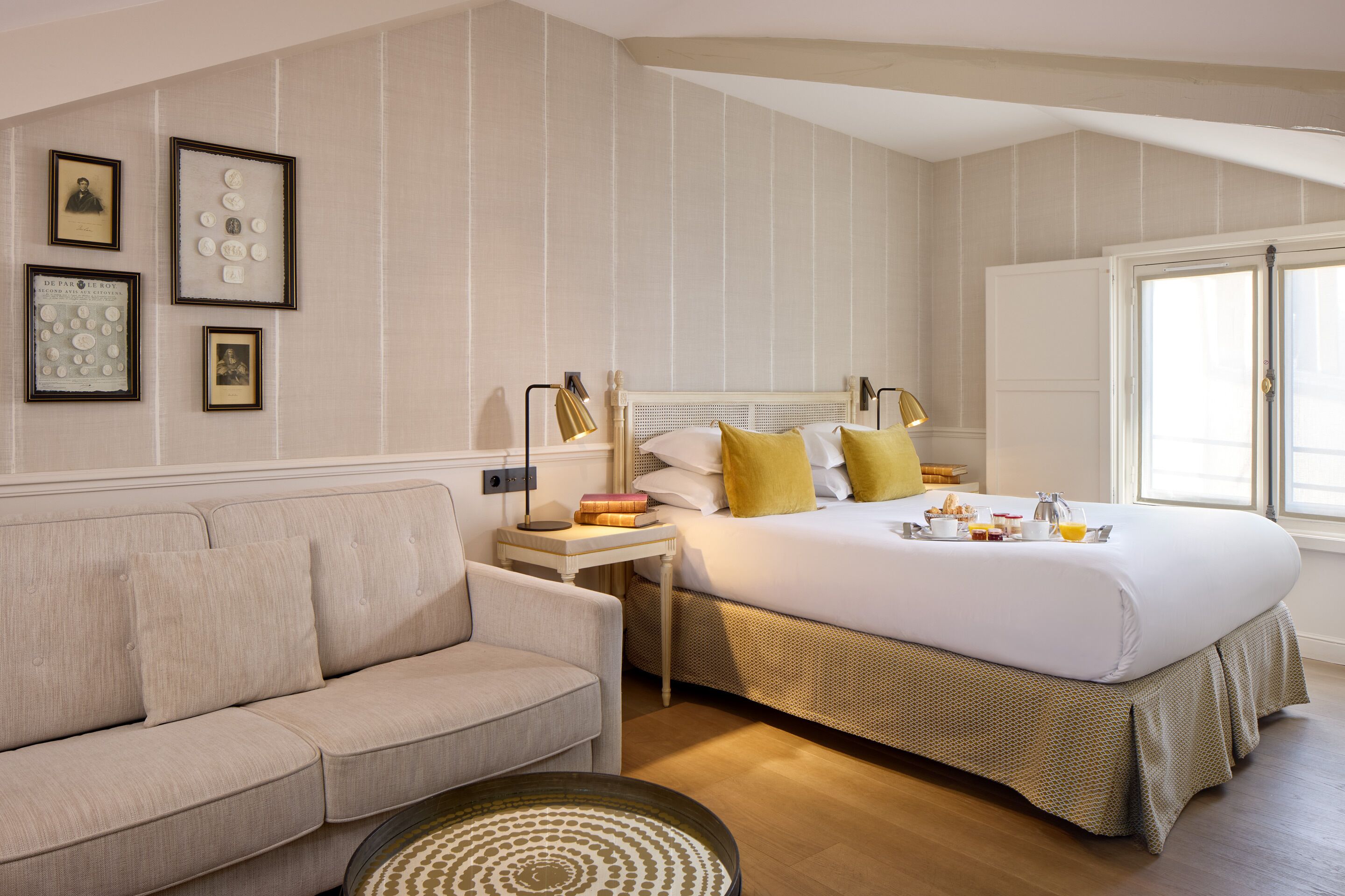 Junior-Suite (La Demeure Gustavienne) | Zimmersafe, Verdunkelungsvorhänge, schallisolierte Zimmer