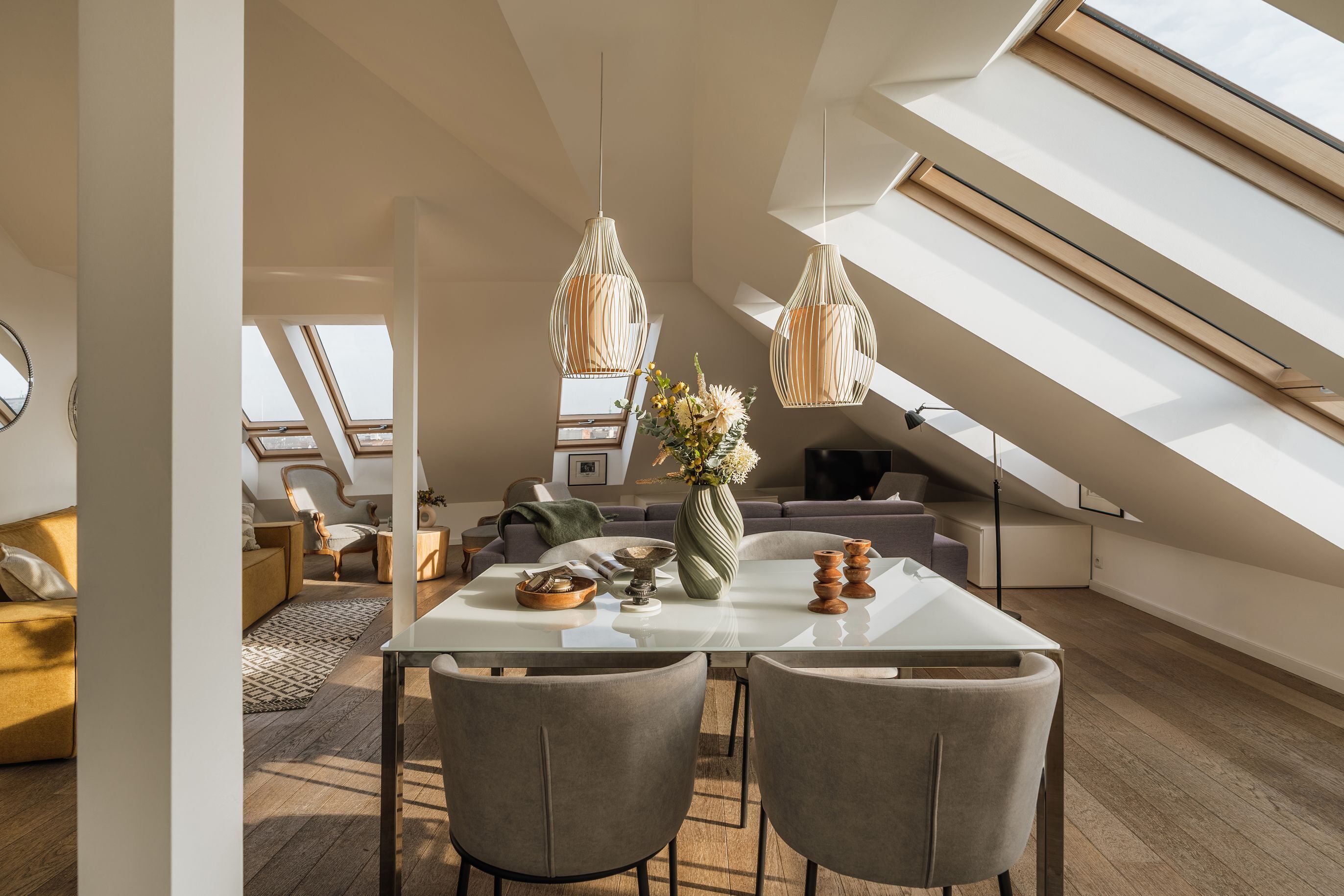 Penthouse | Restauration dans la chambre
