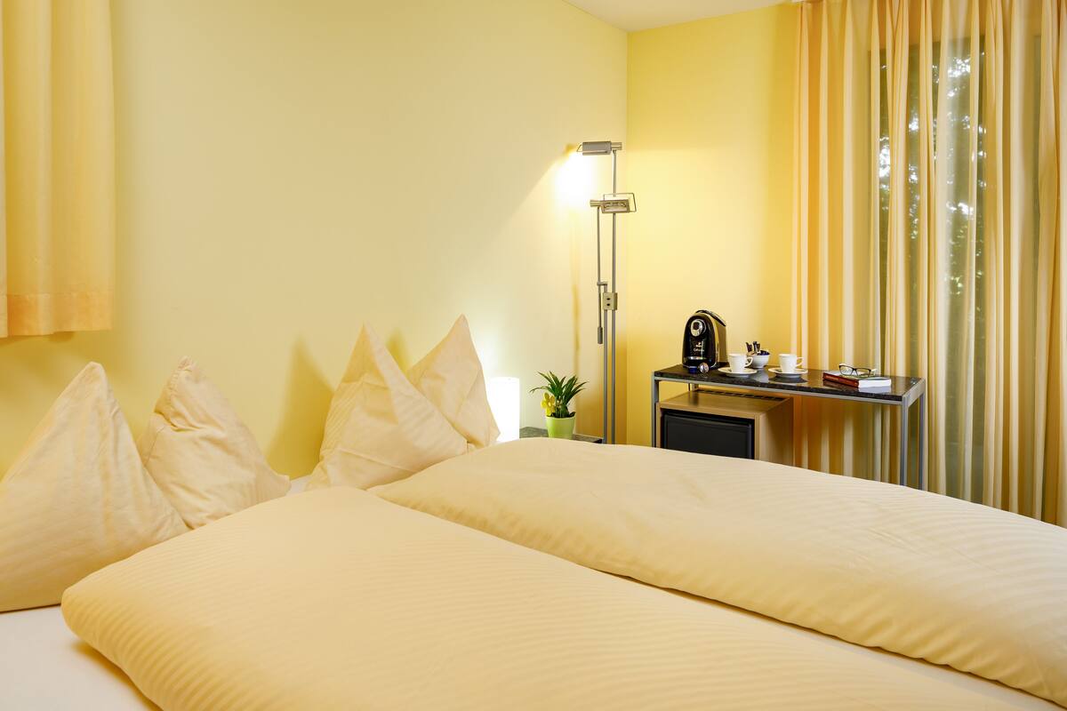 double room, patio, garden view | minibar, in-room safe, desk, free wifi