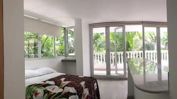 Kamar Double Deluks, teras | Ruang kerja ramah laptop dan Wi-Fi gratis