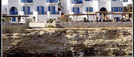 Fassade der Unterkunft