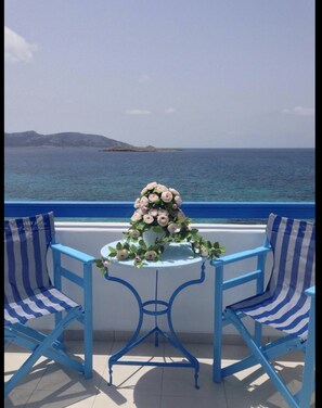 Balcony view - Posidonion Hotel (Naxos)