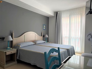 Double or Twin Room | Free WiFi, bed sheets - Hotel Pineda Playa (Noja)