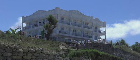 Fassade der Unterkunft